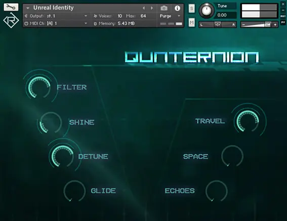 Rigid Audio Quaternion